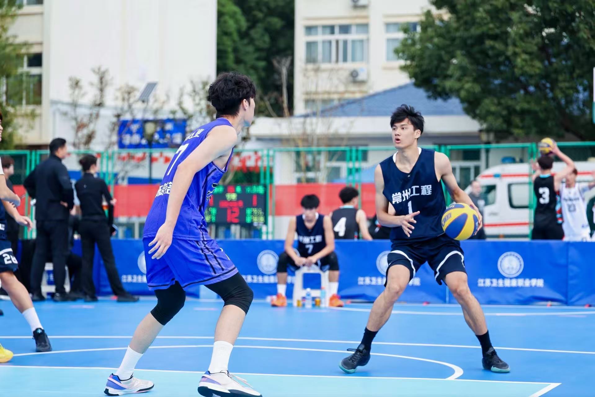 我校男子篮球队荣获2026年江苏省大学生3×3篮球锦标赛（高职高专组）男子组一等奖